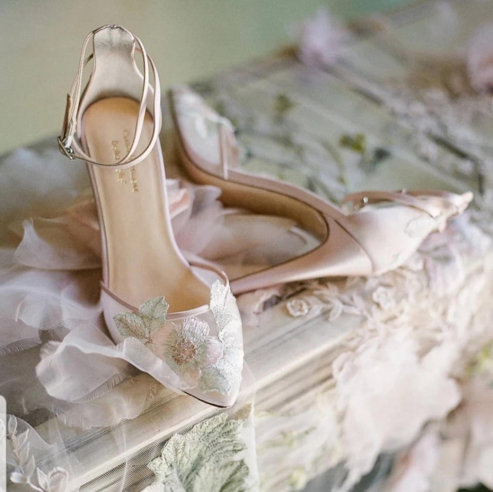 CLAIRE PETTIBONE for Bella Belle Bridal heels